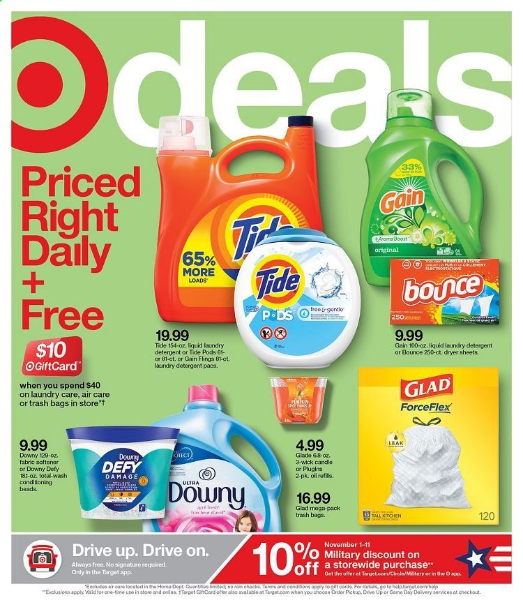 Target Weekly Ad Flyer November 1 to November 7