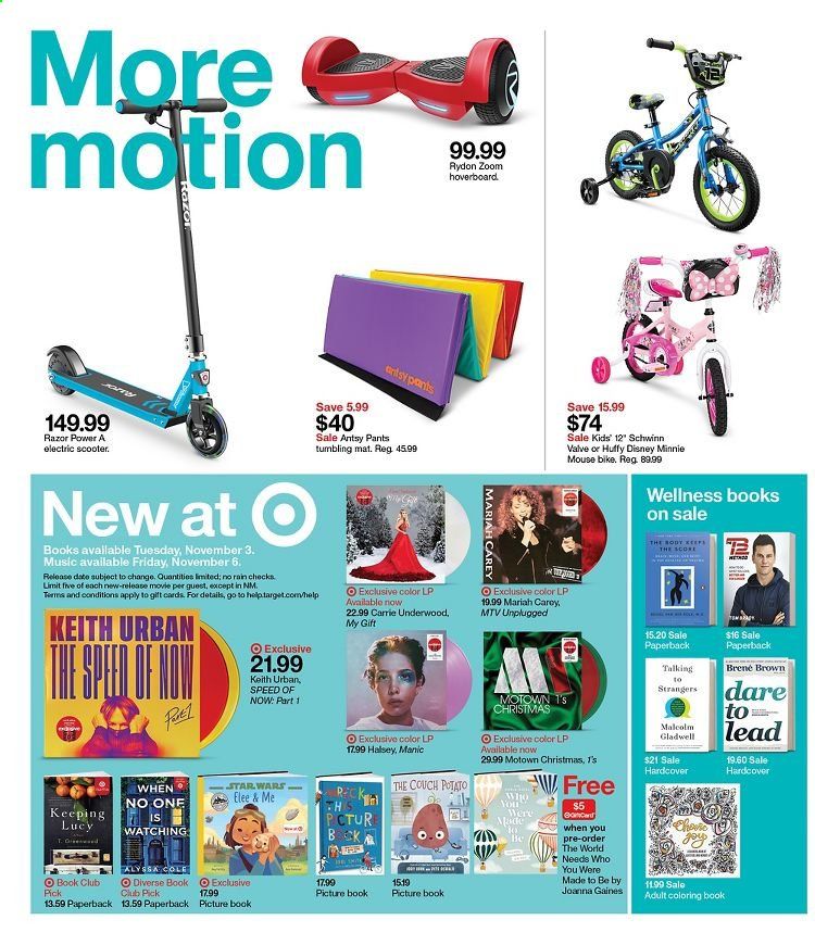 Target Weekly Ad Flyer November 1 to November 7