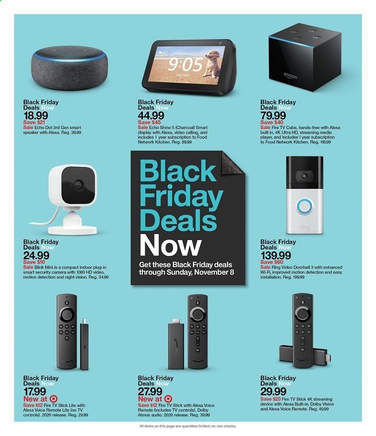 Target Weekly Ad Flyer November 1 to November 7