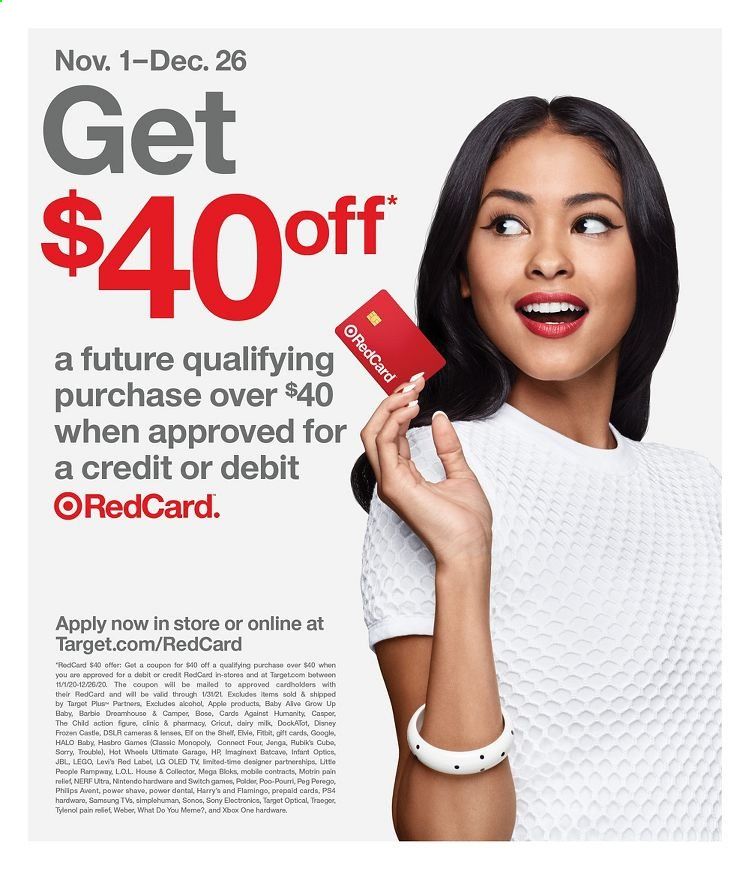 Target Weekly Ad Flyer November 1 to November 7