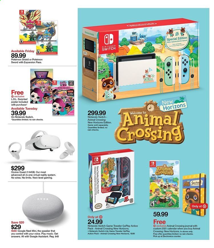 Target Weekly Ad Flyer November 1 to November 7