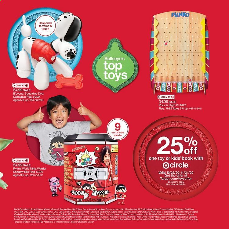 Target Weekly Ad Flyer October 25 to November 21