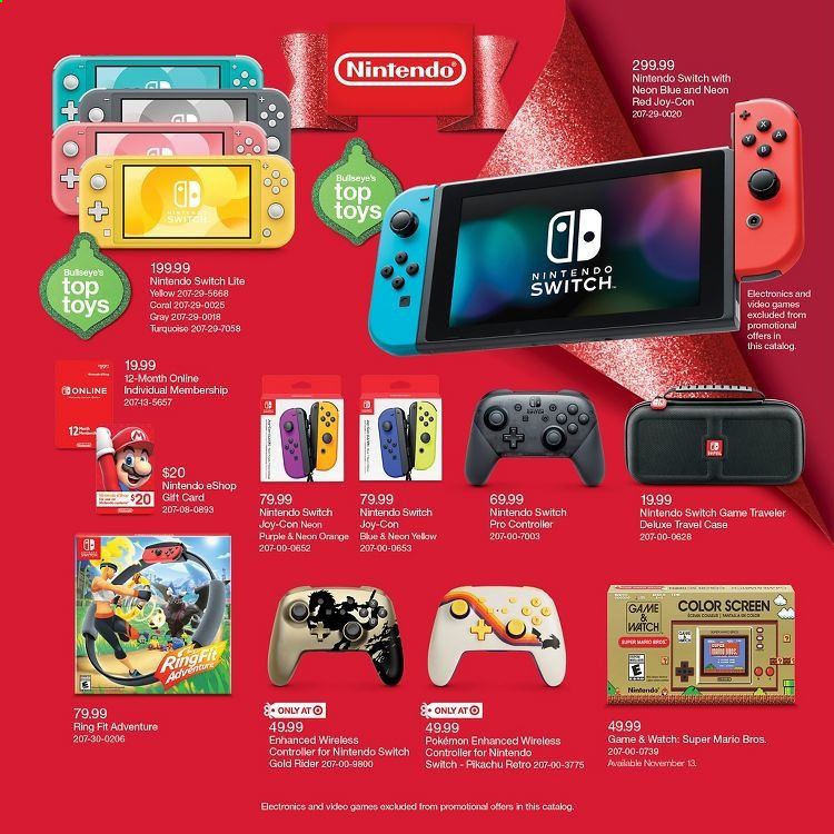Target Weekly Ad Flyer October 25 to November 21
