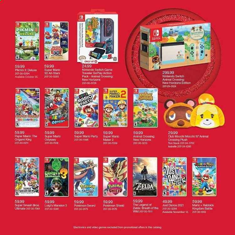 Target Weekly Ad Flyer October 25 to November 21