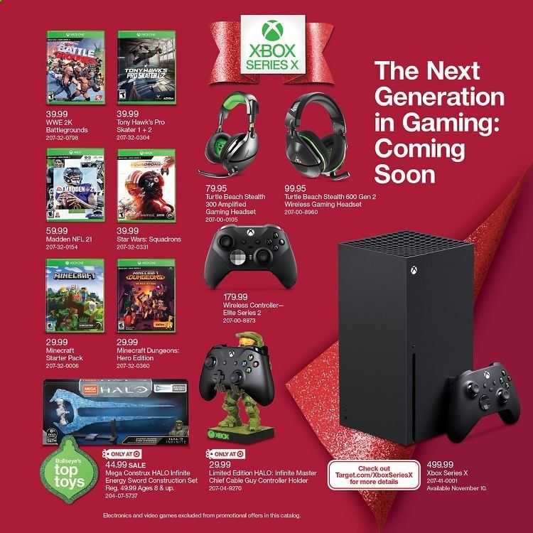 Target Weekly Ad Flyer October 25 to November 21