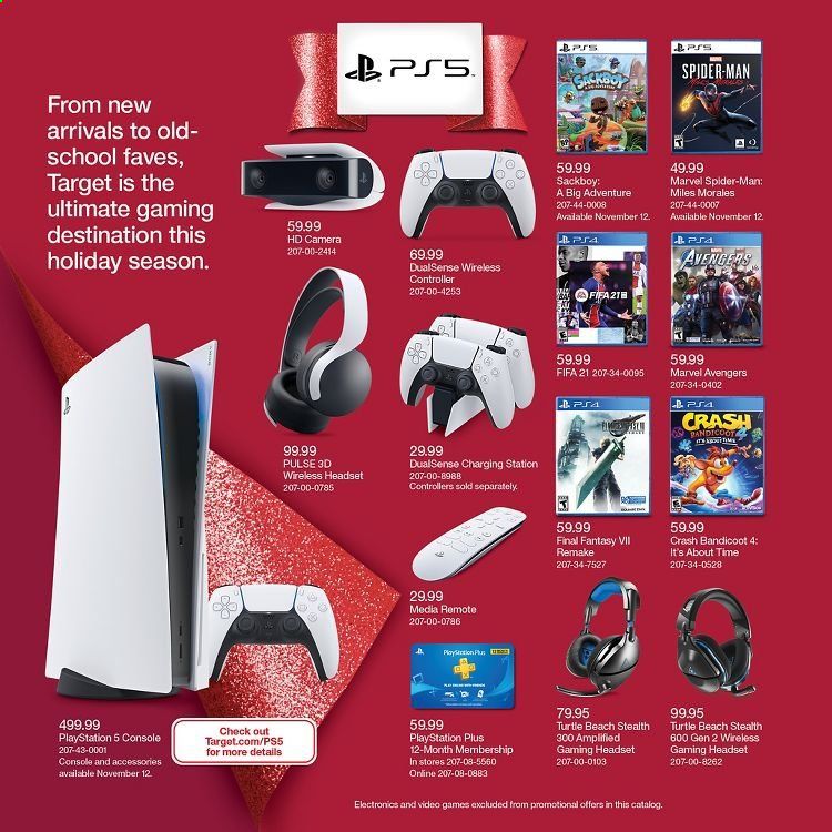 Target Weekly Ad Flyer October 25 to November 21