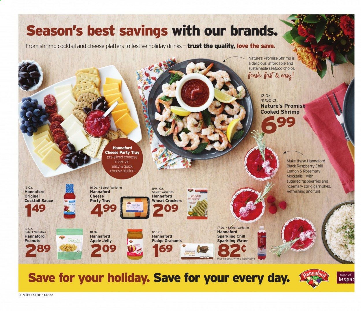 Hannaford (VT) Weekly Ad Flyer November 1 to November 7