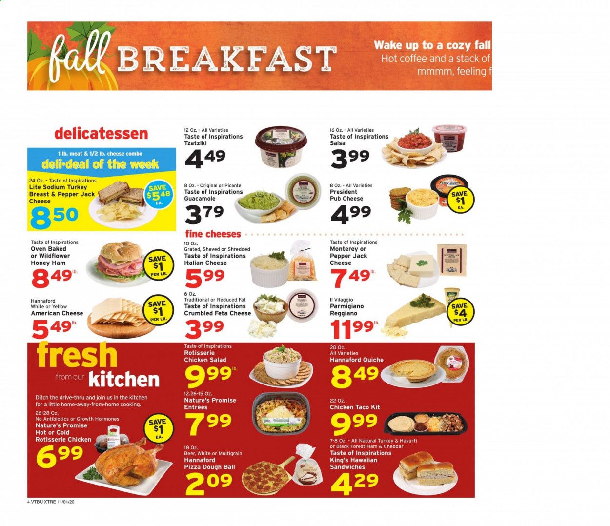 Hannaford (VT) Weekly Ad Flyer November 1 to November 7