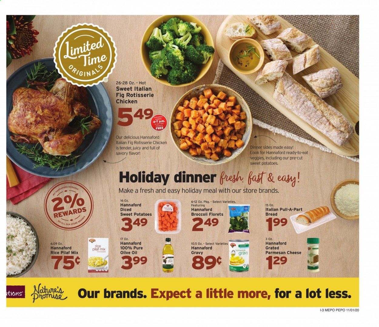 Hannaford (ME) Weekly Ad Flyer November 1 to November 7