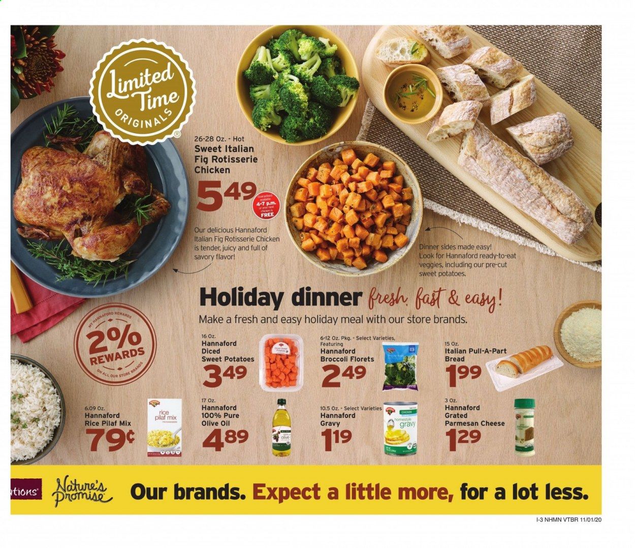 Hannaford (NH) Weekly Ad Flyer November 1 to November 7