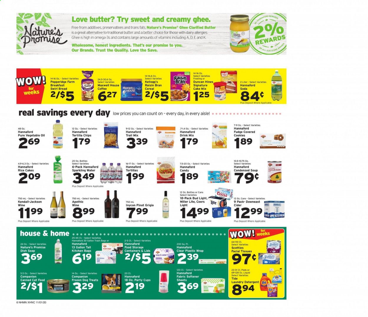 Hannaford (NH) Weekly Ad Flyer November 1 to November 7