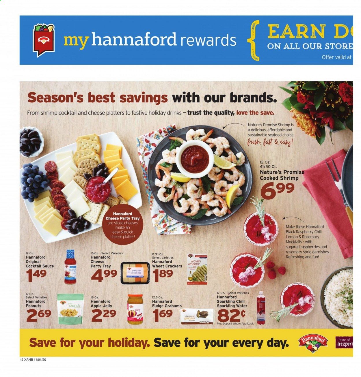 Hannaford (MA) Weekly Ad Flyer November 1 to November 7