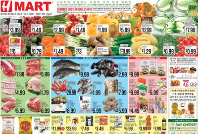 Hmart Weekly Ad Flyer October 30 to November 5