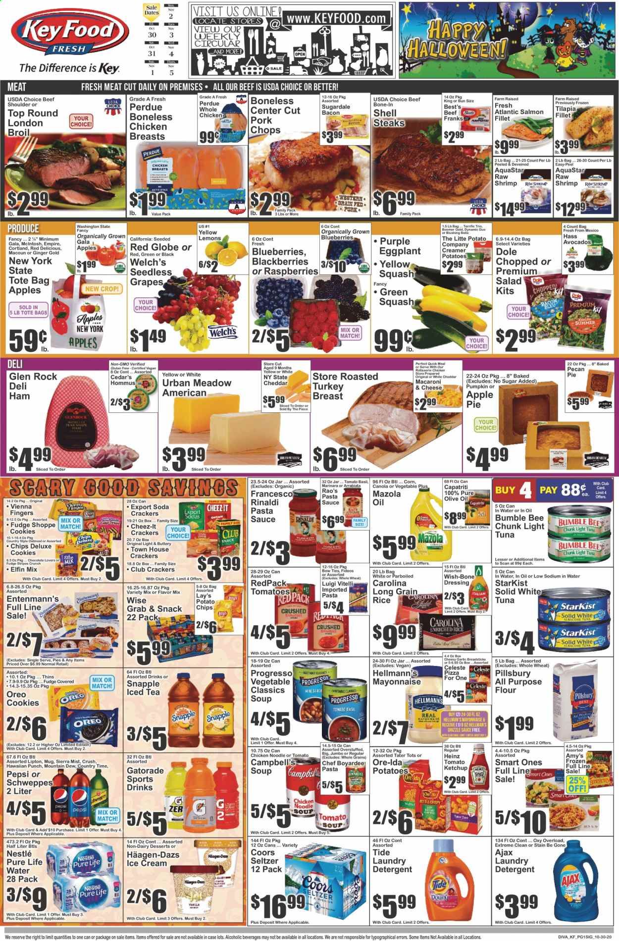 Key Food (NY) Weekly Ad Flyer October 30 to November 5