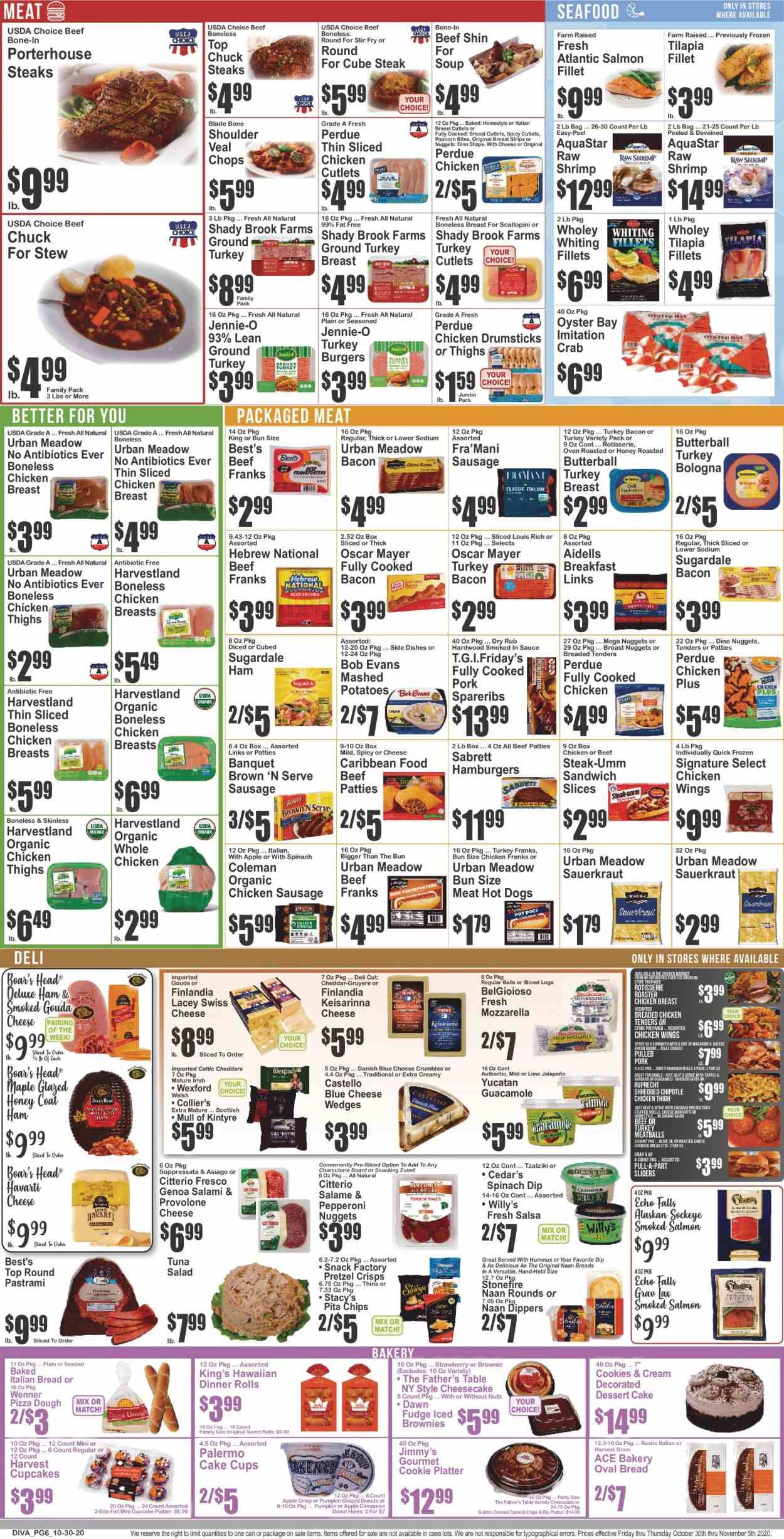 Key Food (NJ, NY) Weekly Ad Flyer October 30 to November 5