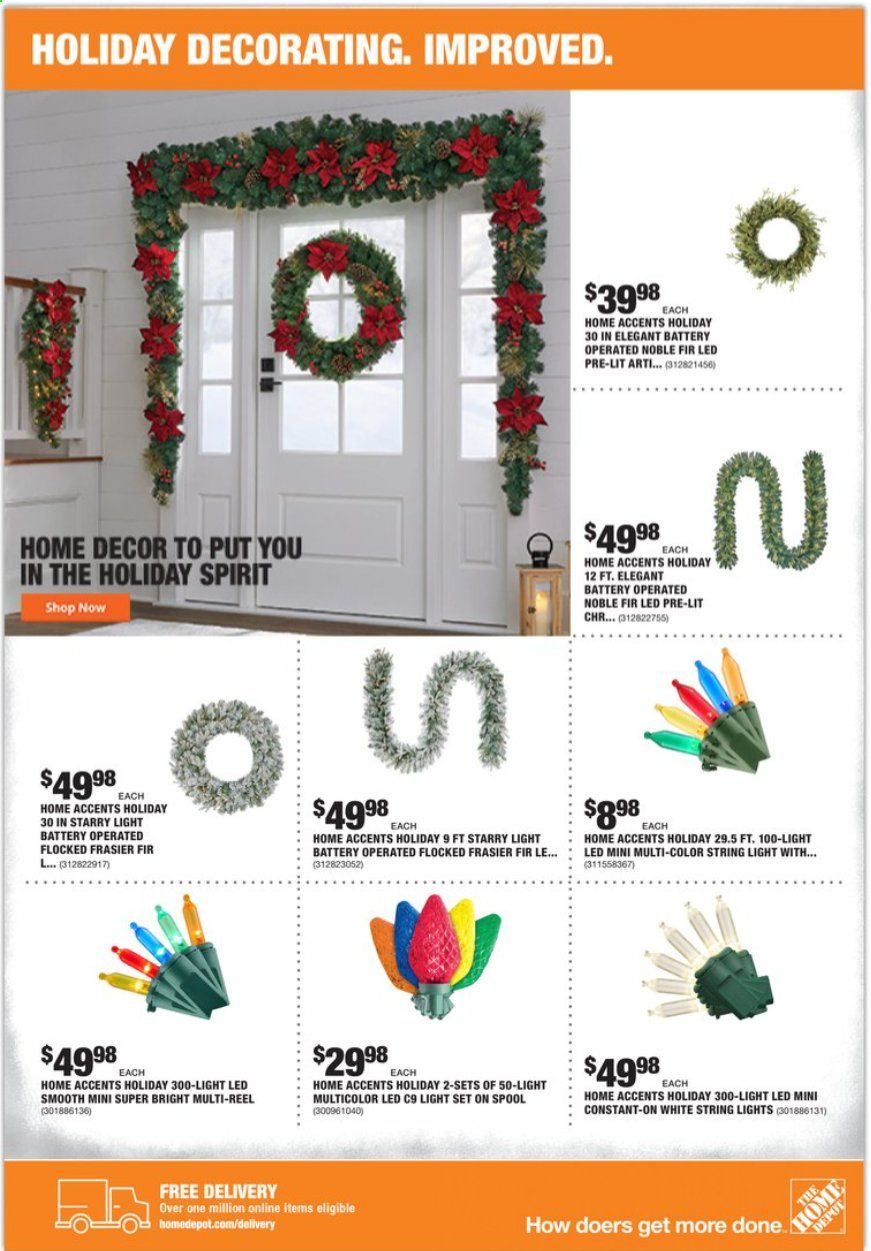 The Home Depot Weekly Ad Flyer October 29 to November 5