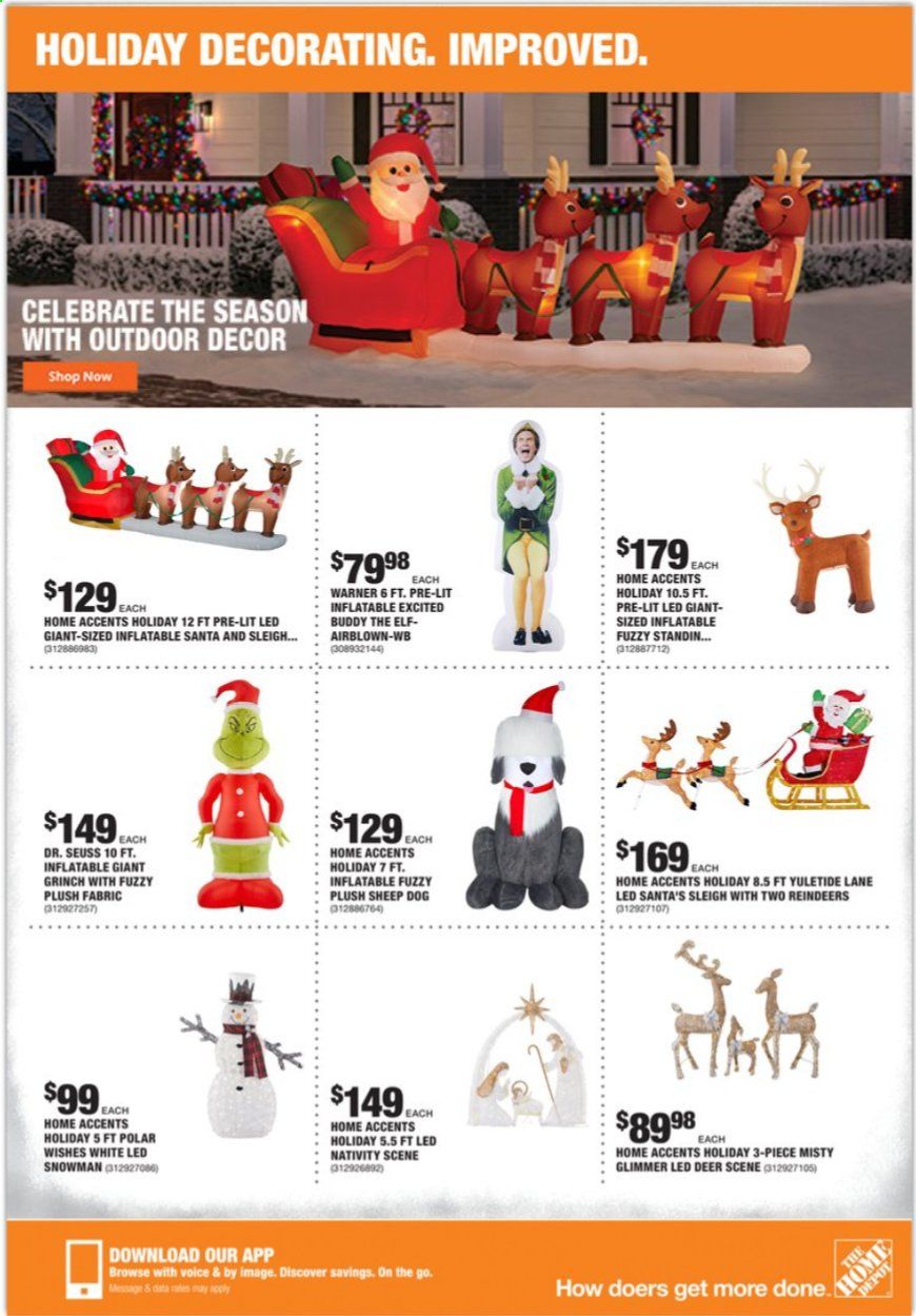 The Home Depot Weekly Ad Flyer October 29 to November 5