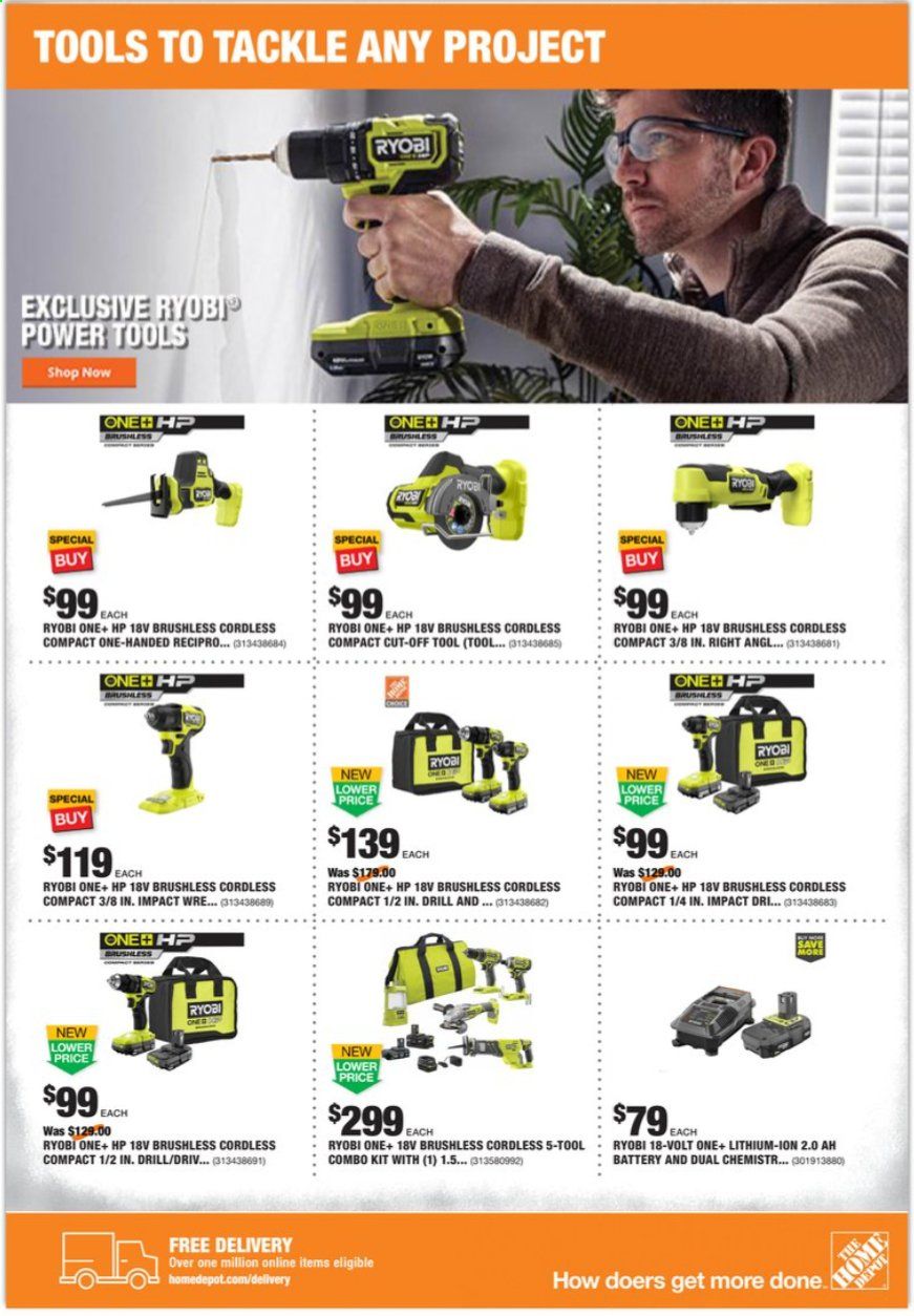 The Home Depot Weekly Ad Flyer October 29 to November 5