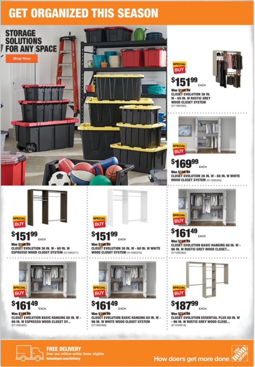 The Home Depot Weekly Ad Flyer October 29 to November 5