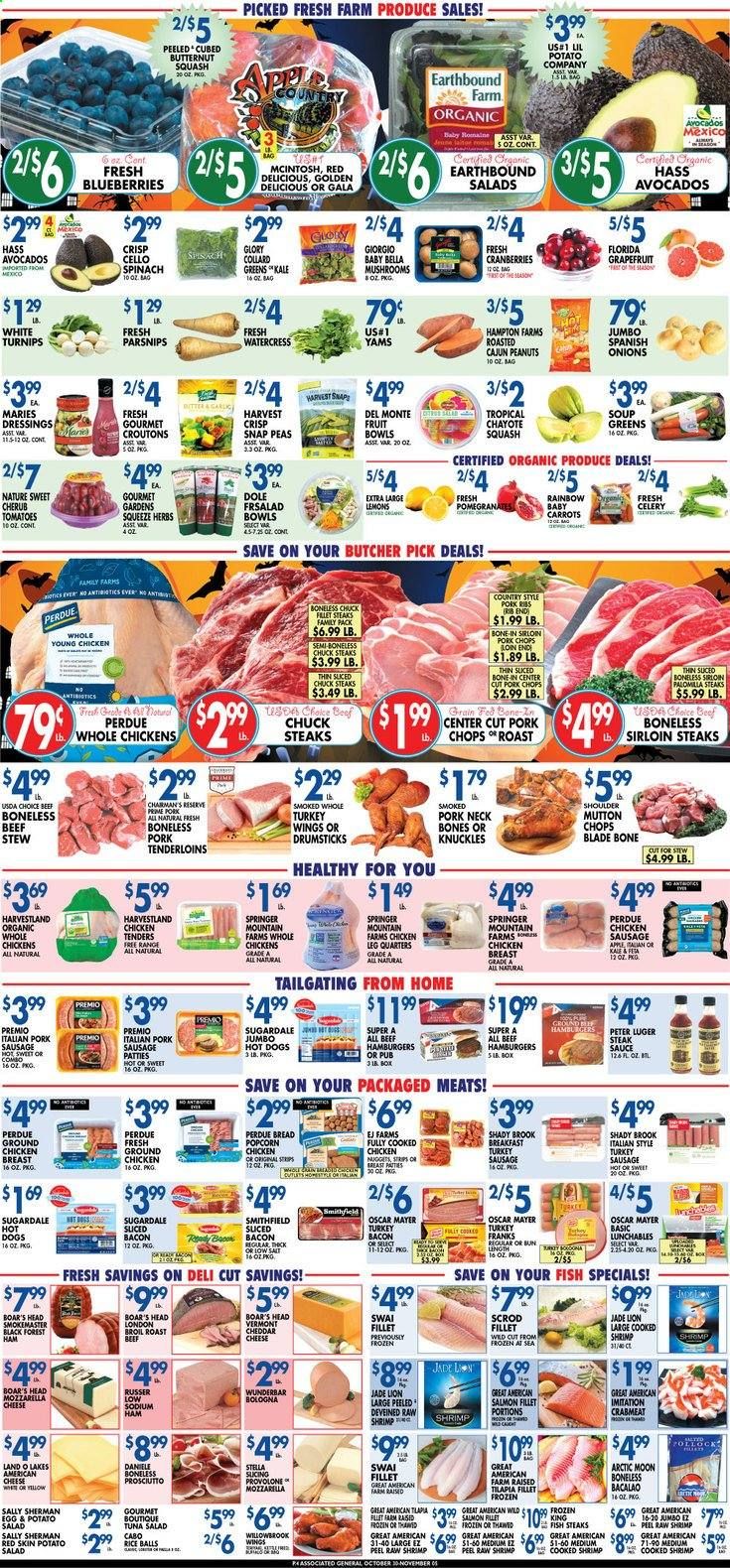 Associated Supermarkets Weekly Ad Flyer October 30 to November 5