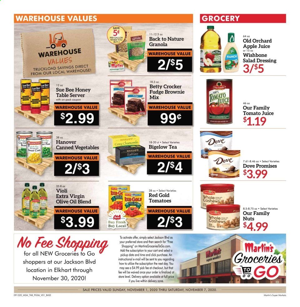 Martin’s Weekly Ad Flyer November 1 to November 7