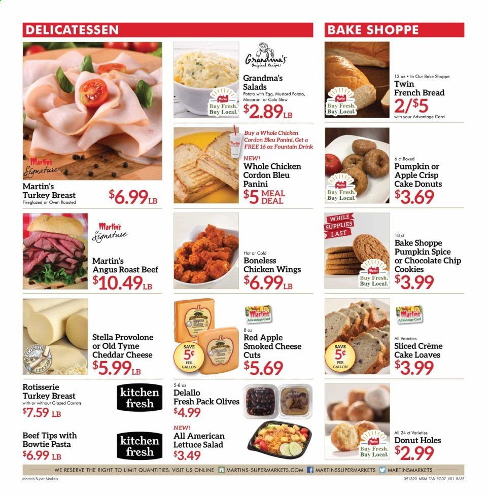 Martin’s Weekly Ad Flyer November 1 to November 7