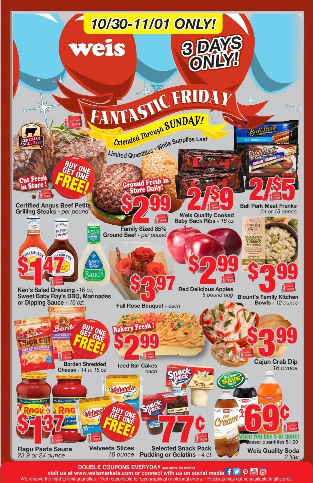 Weis Weekly Ad Flyer October 30 to November 1