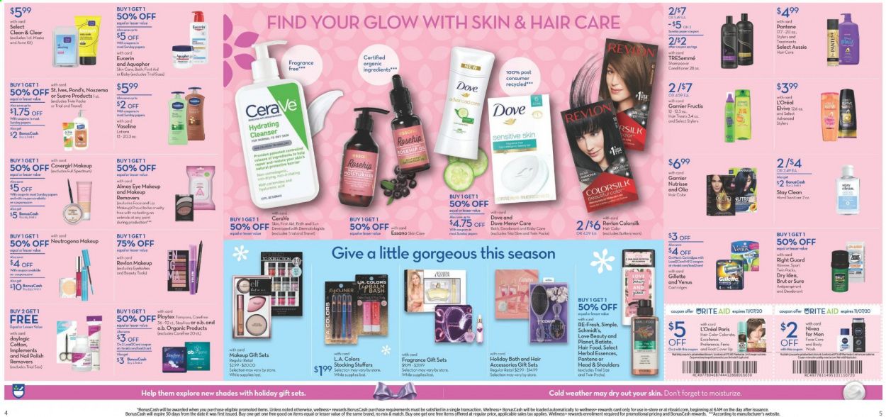 RITE AID Weekly Ad Flyer November 1 to November 7