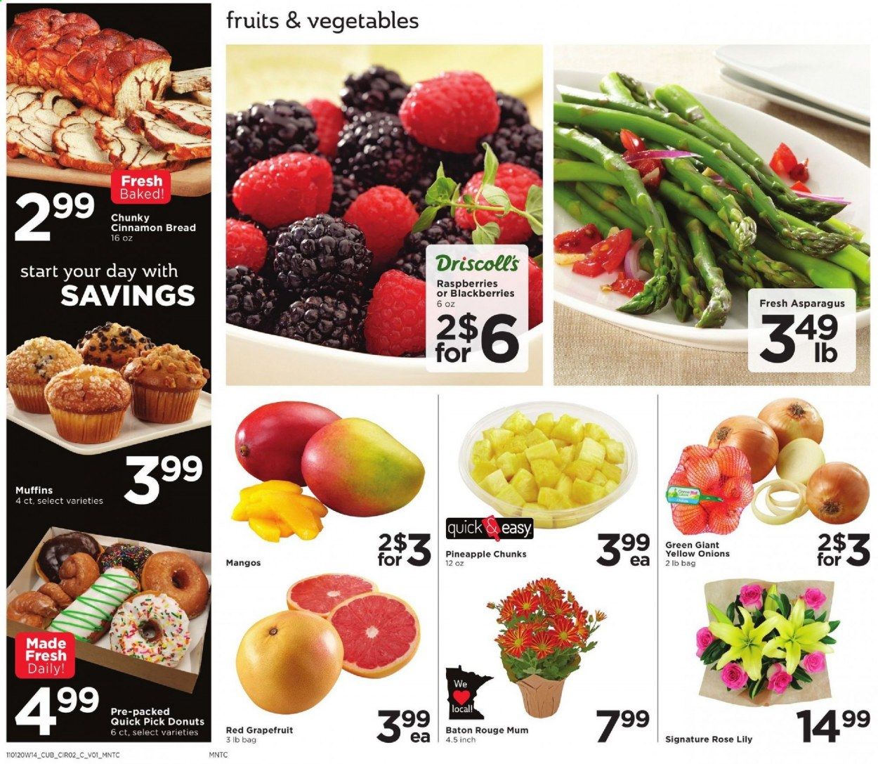 Cub Foods Weekly Ad Flyer November 1 to November 7