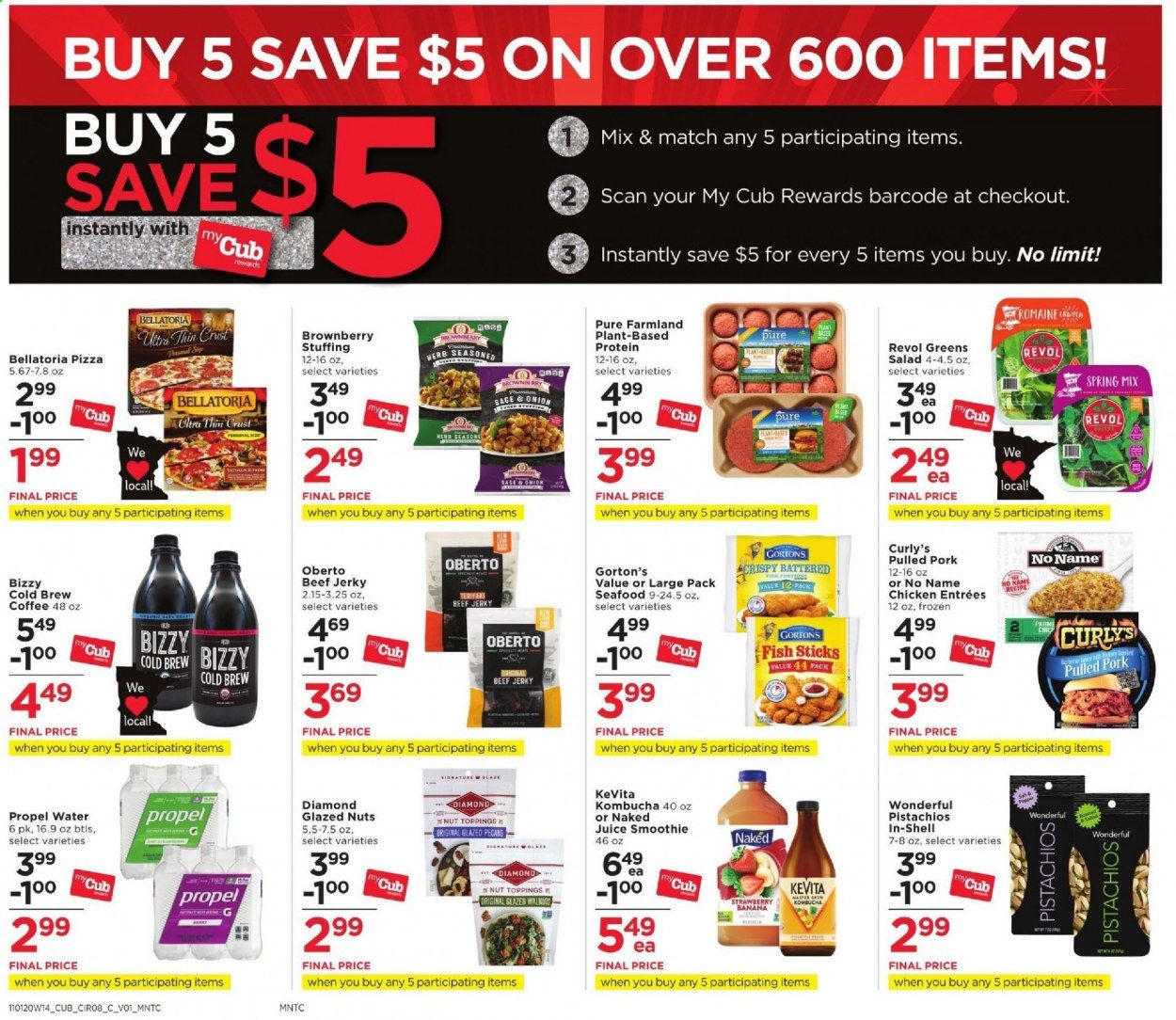 Cub Foods Weekly Ad Flyer November 1 to November 7