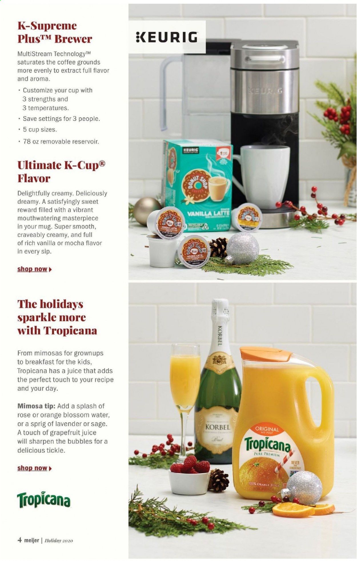 Meijer (IL, IN, KY, MI, OH, WI) Weekly Ad Flyer November 1 to January 2