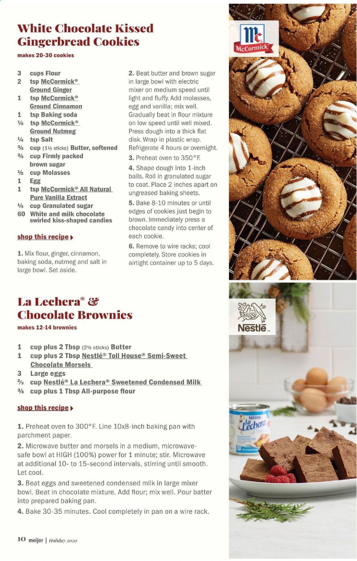 Meijer (IL, IN, KY, MI, OH, WI) Weekly Ad Flyer November 1 to January 2