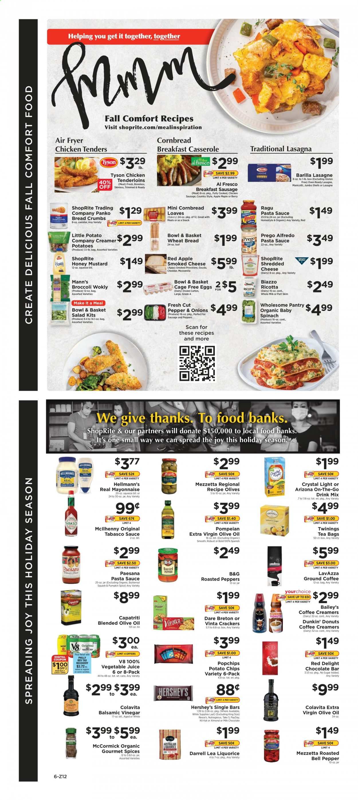ShopRite (CT, DE, MD, NJ, NY, PA) Weekly Ad Flyer November 1 to November 7