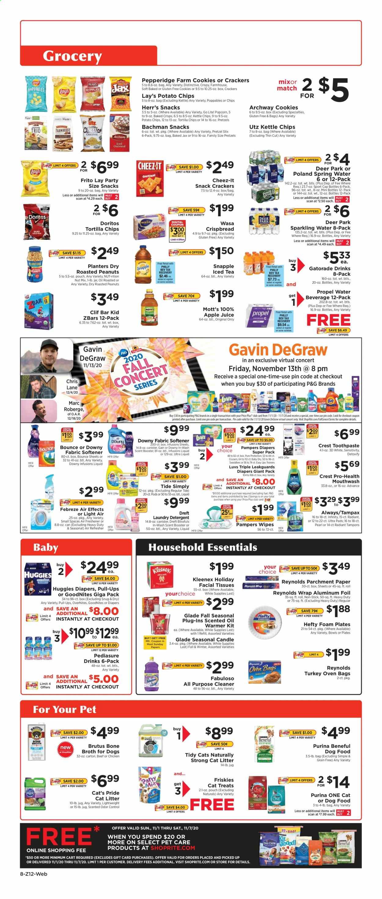 ShopRite (CT, DE, MD, NJ, NY, PA) Weekly Ad Flyer November 1 to November 7