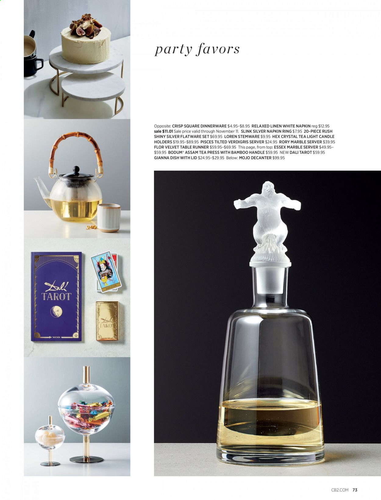 CB2 Weekly Ad Flyer November 1 to November 30