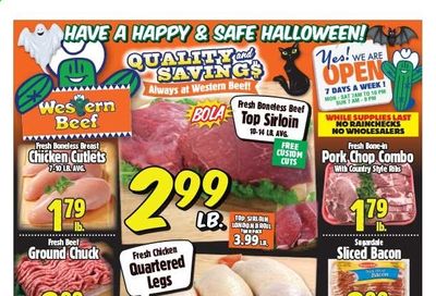 Western Beef Weekly Ad Flyer October 29 to November 4