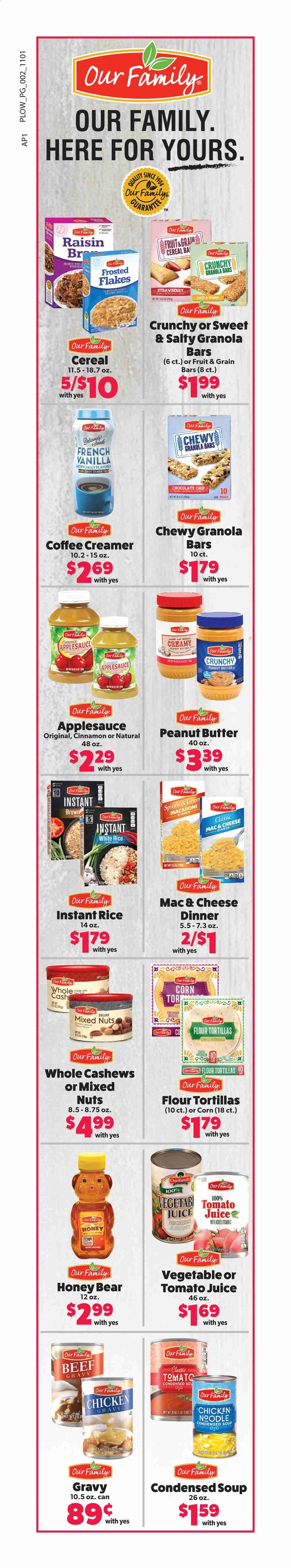 Family Fare Weekly Ad Flyer November 1 to November 7