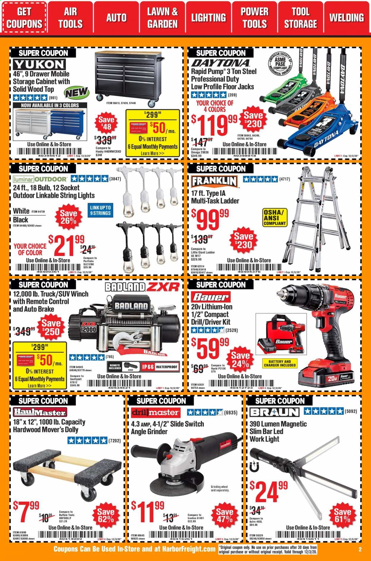 Harbor Freight Weekly Ad Flyer November 1 to November 30