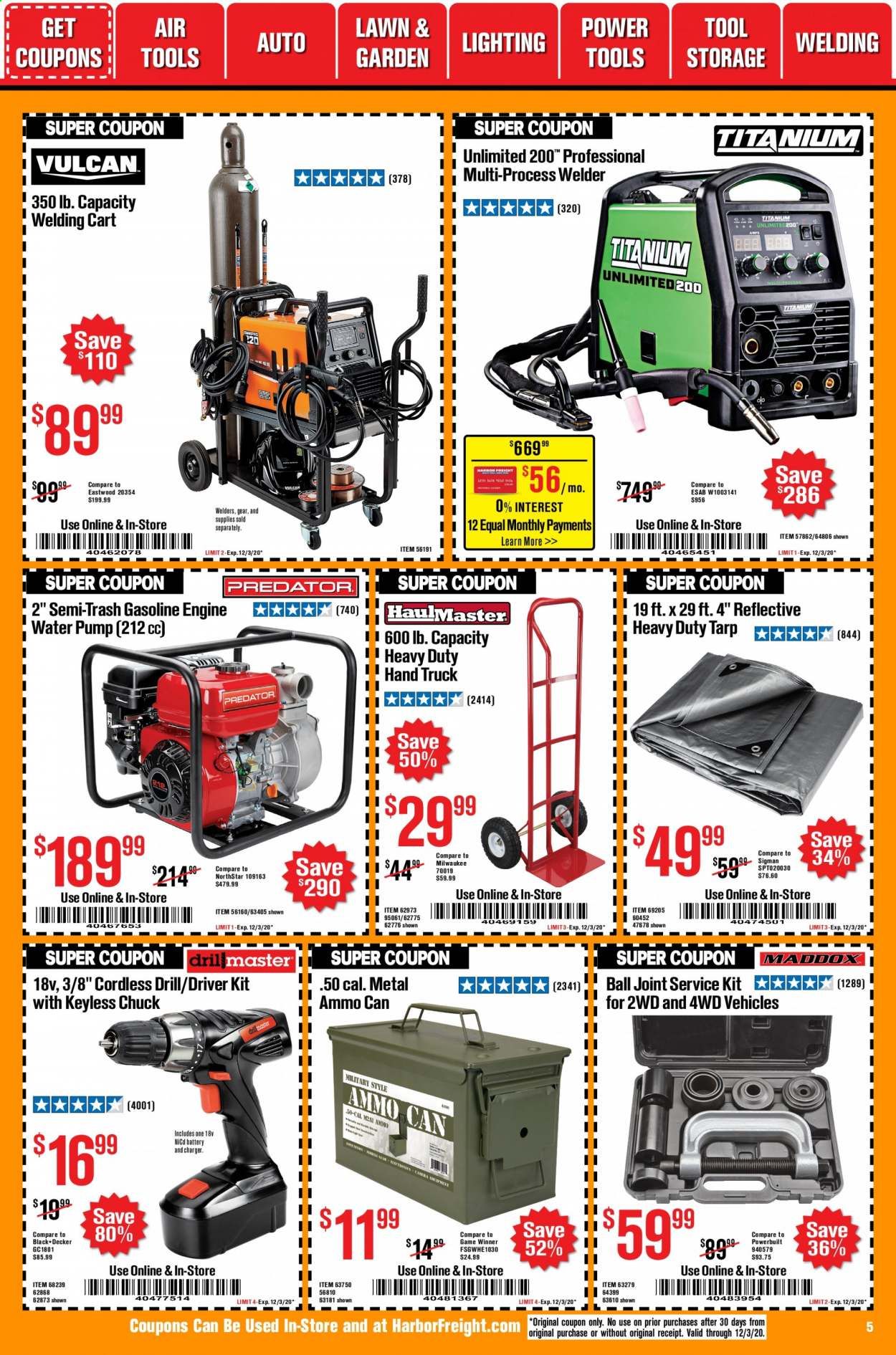 Harbor Freight Weekly Ad Flyer November 1 to November 30