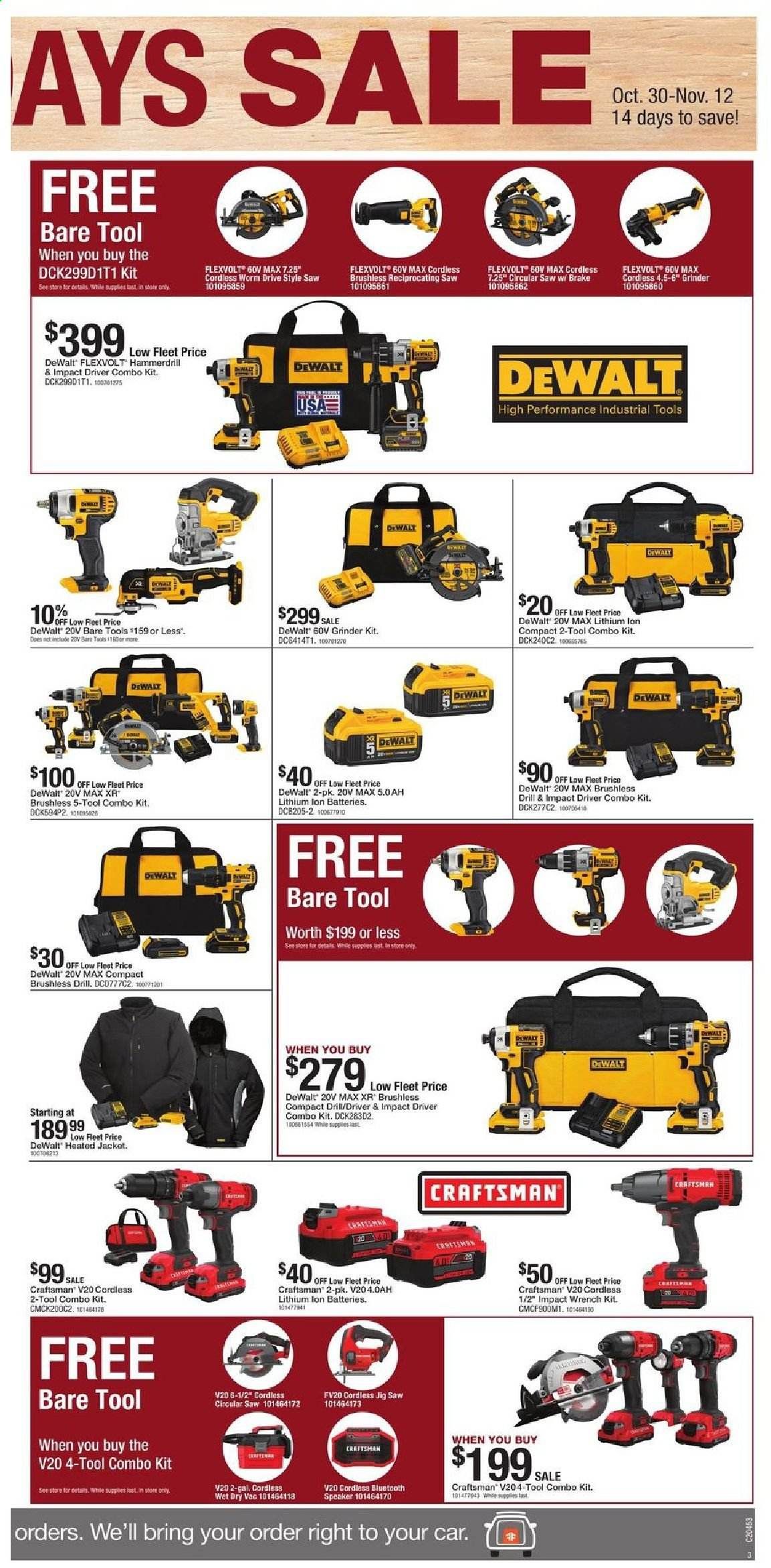 Fleet Farm Weekly Ad Flyer October 30 to November 12