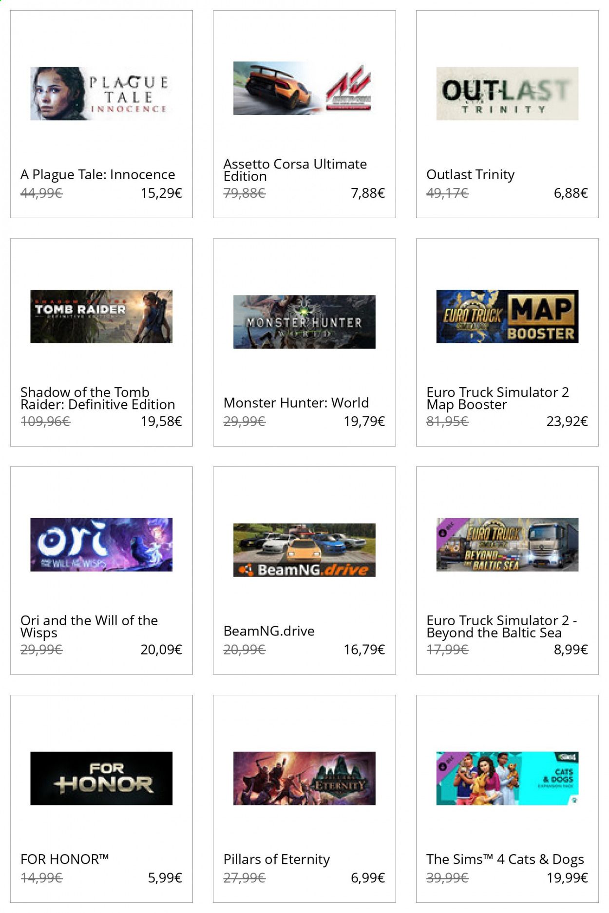Steam Weekly Ad Flyer November 1 to November 8