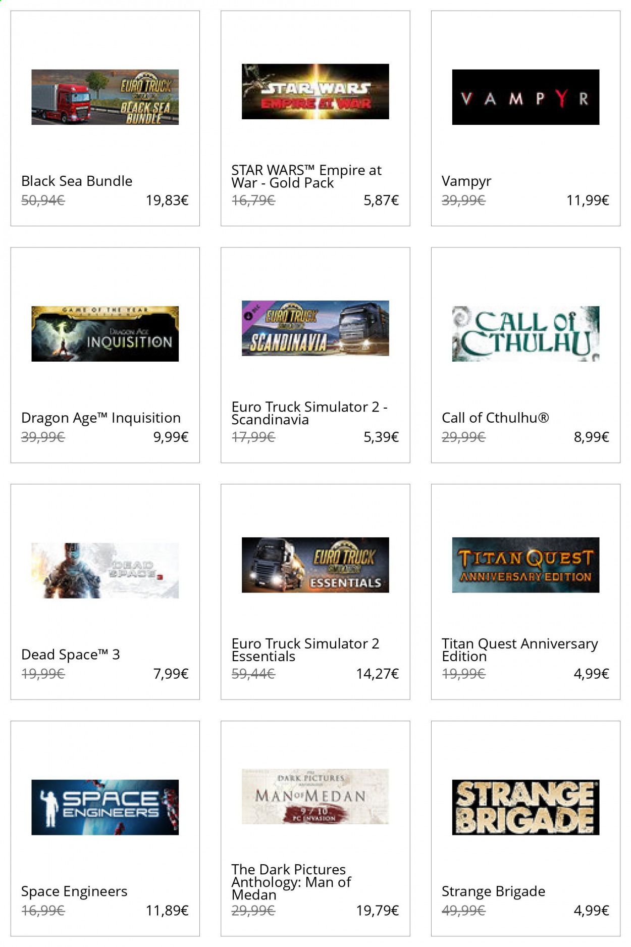 Steam Weekly Ad Flyer November 1 to November 8
