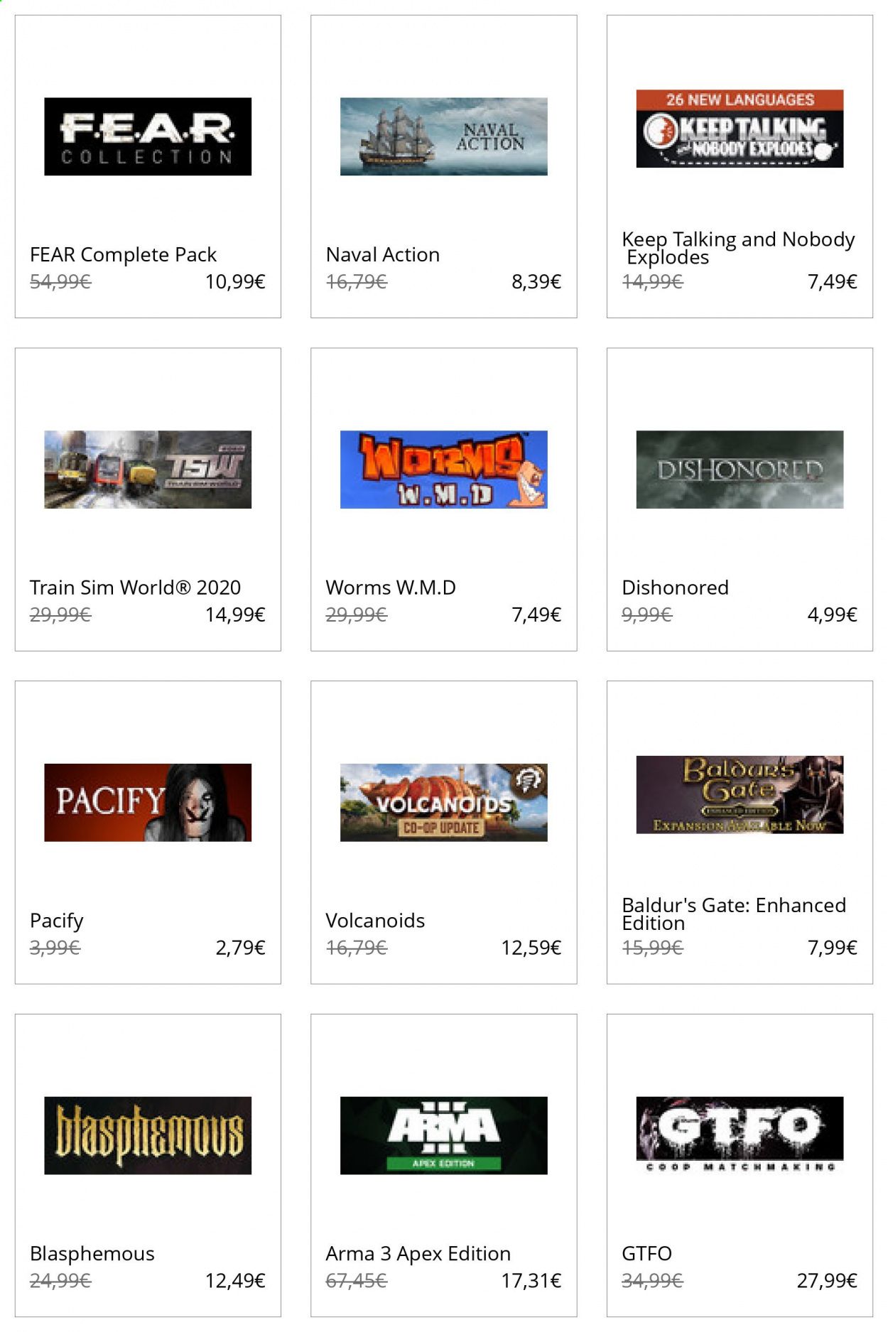 Steam Weekly Ad Flyer November 1 to November 8