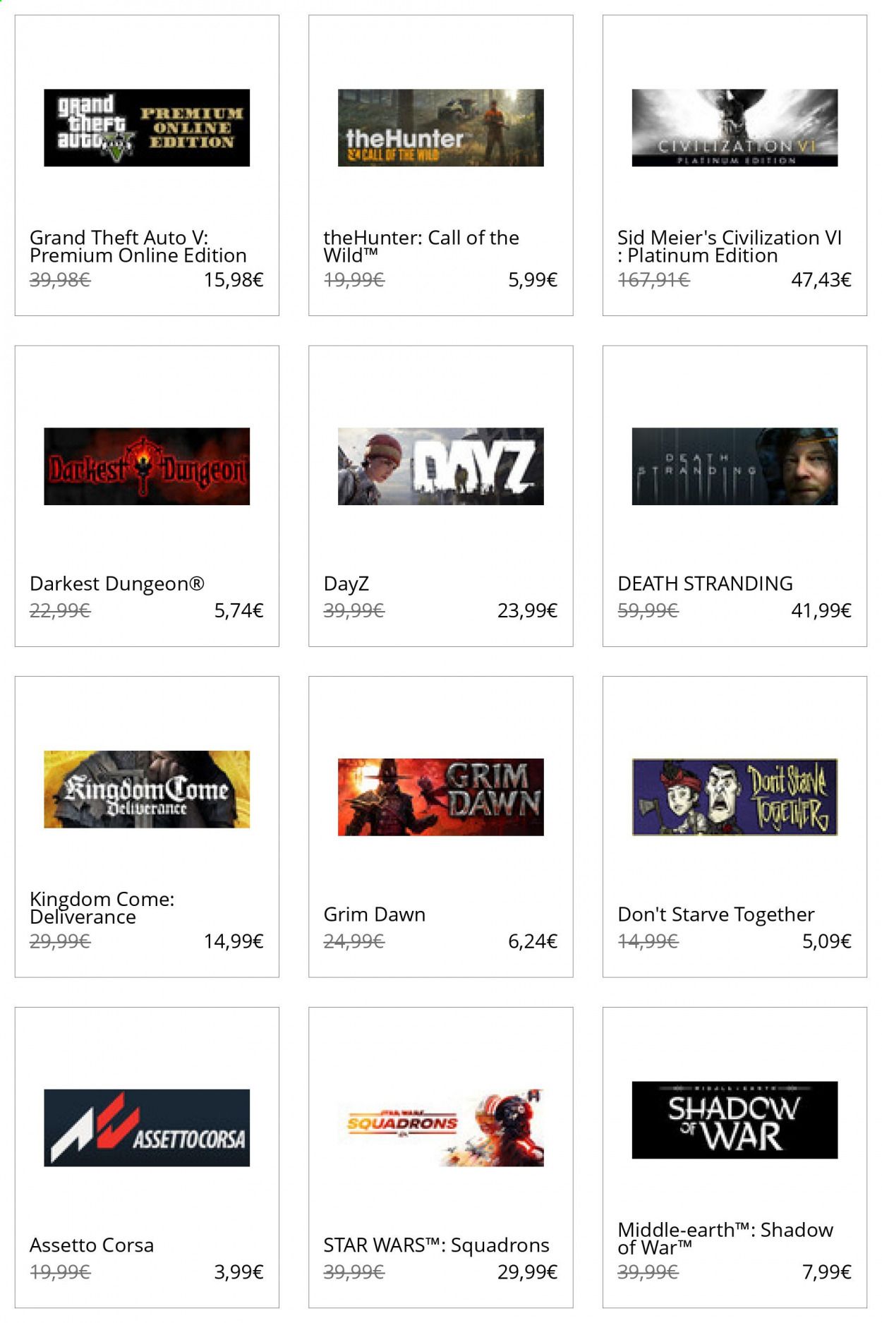 Steam Weekly Ad Flyer November 1 to November 8