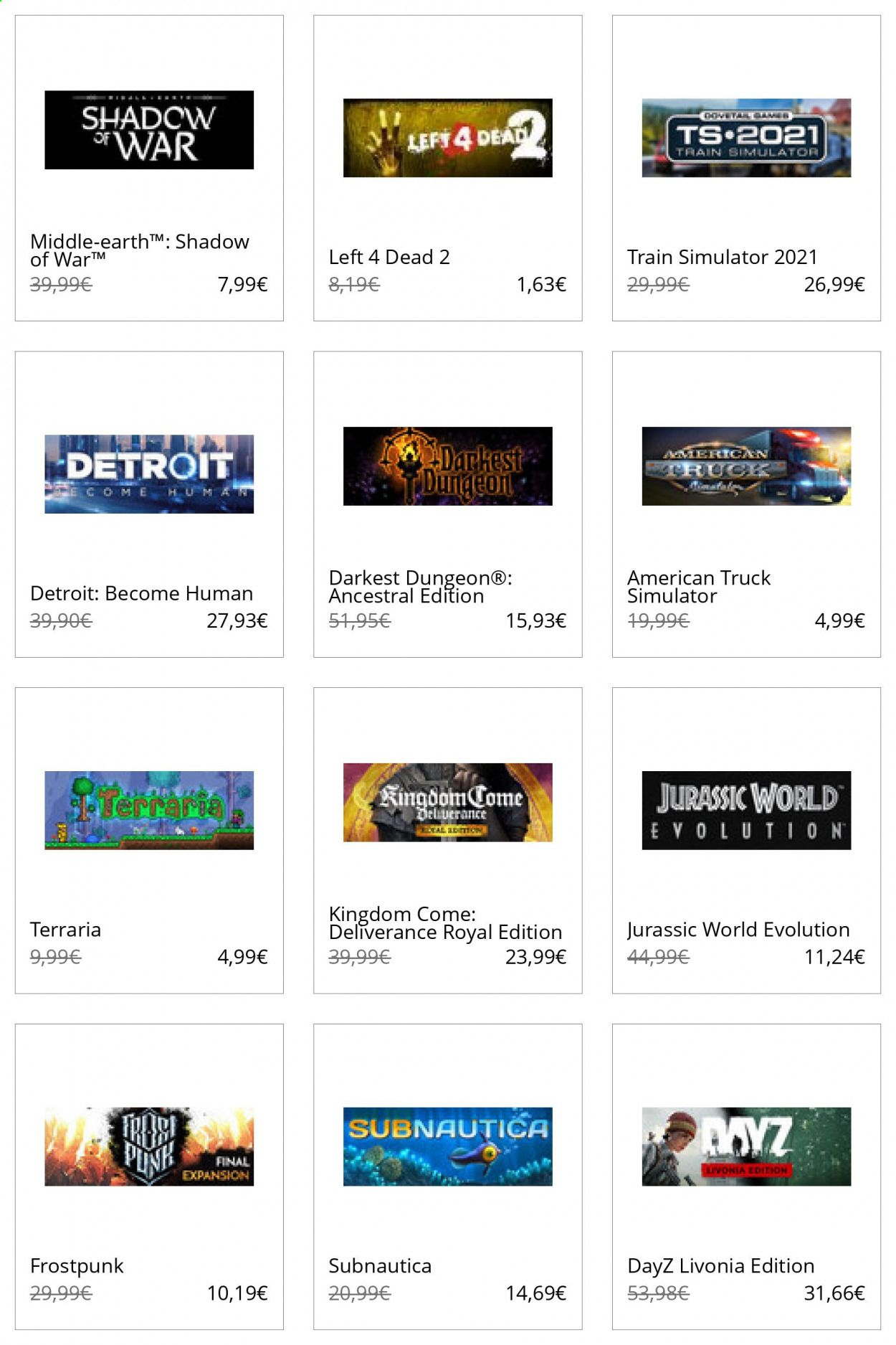Steam Weekly Ad Flyer November 1 to November 8