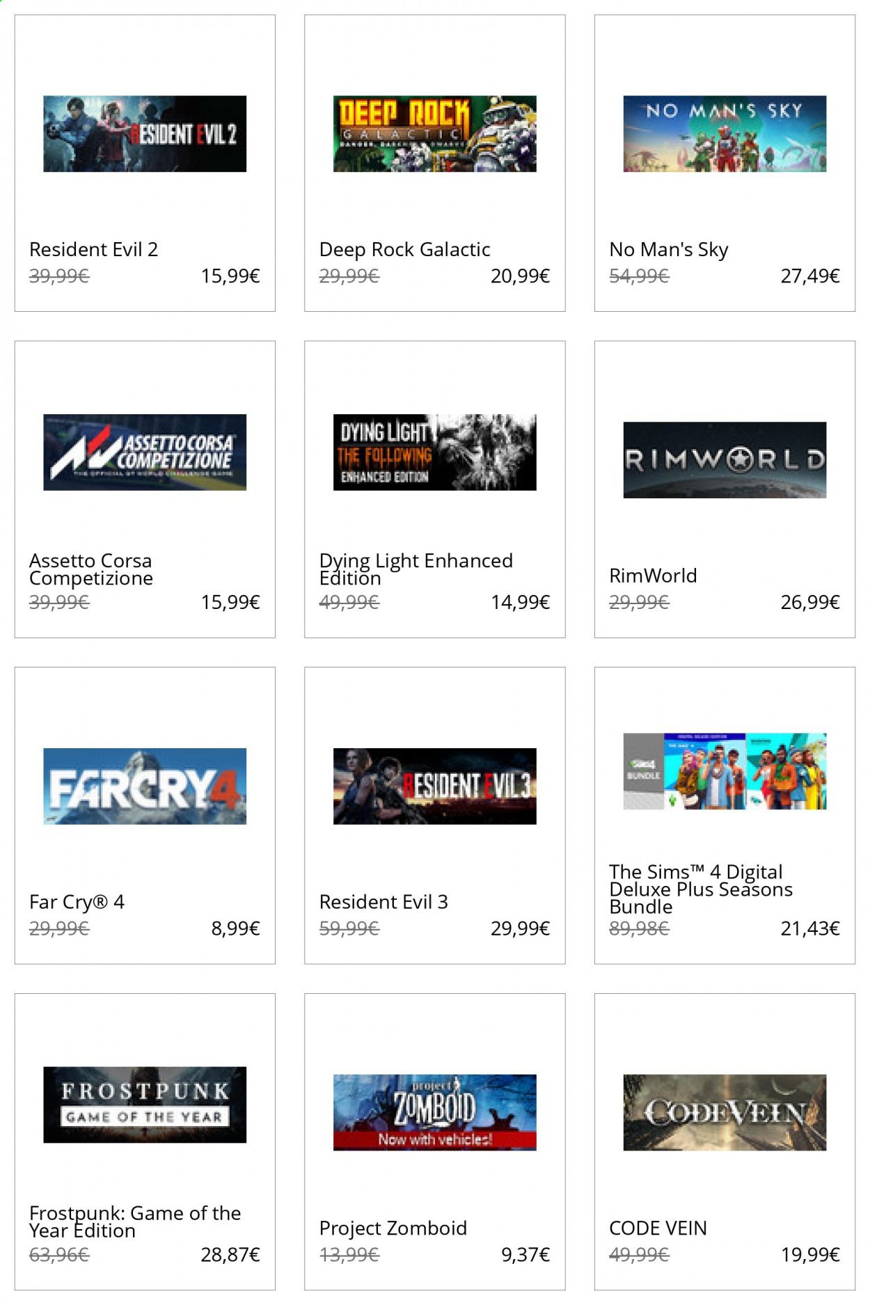 Steam Weekly Ad Flyer November 1 to November 8