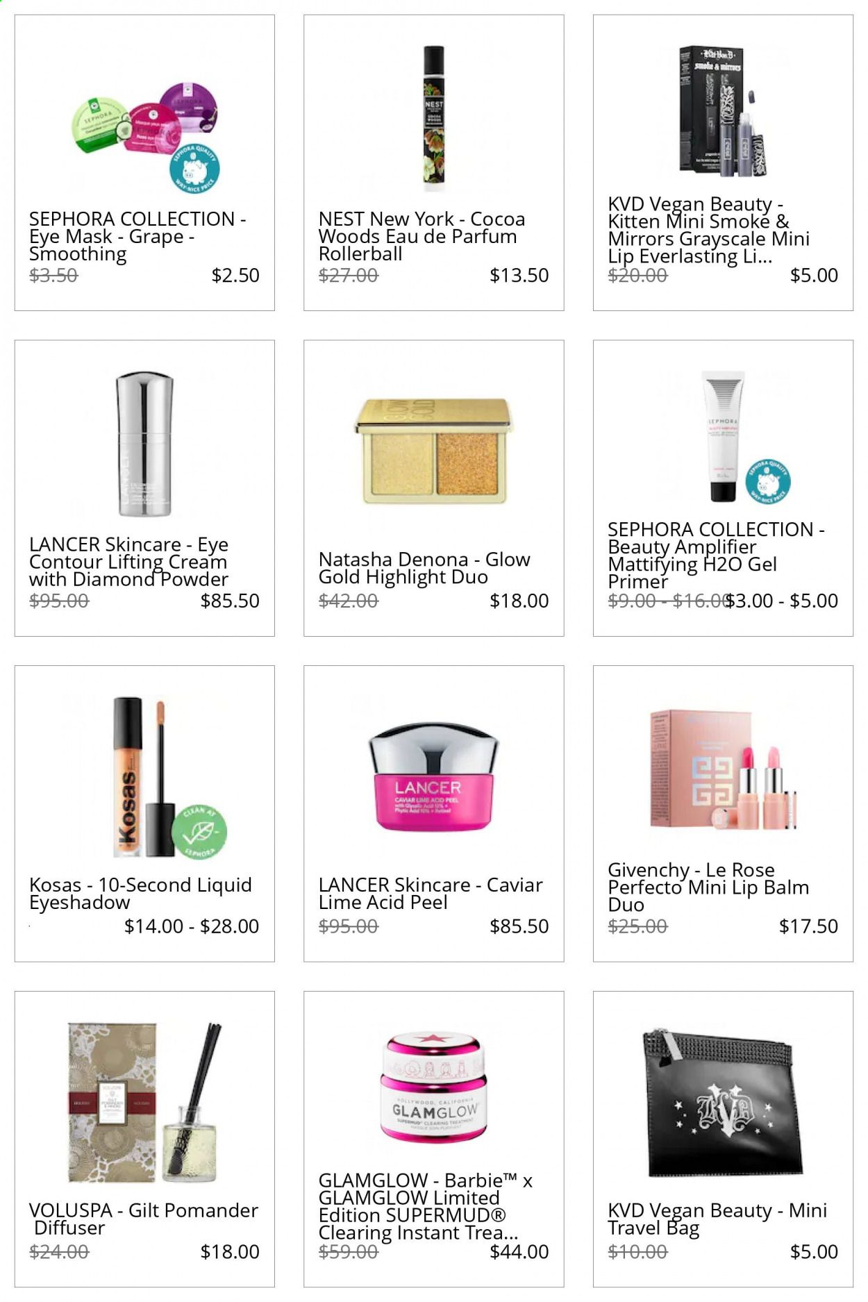 Sephora Weekly Ad Flyer November 1 to November 8