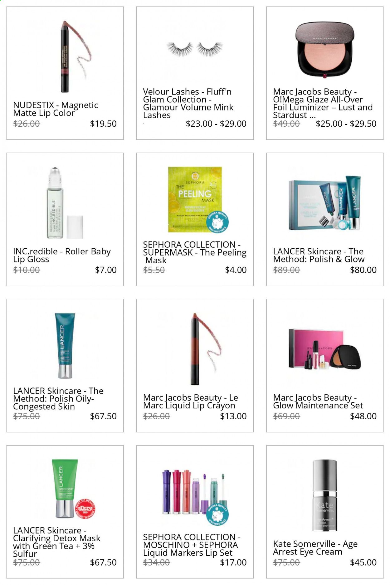Sephora Weekly Ad Flyer November 1 to November 8