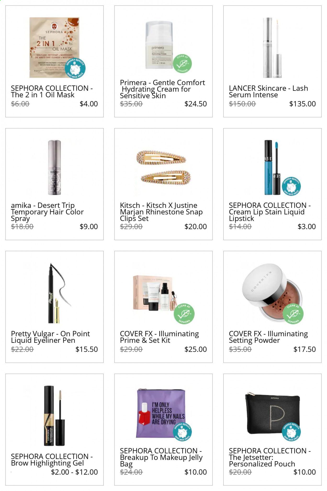 Sephora Weekly Ad Flyer November 1 to November 8
