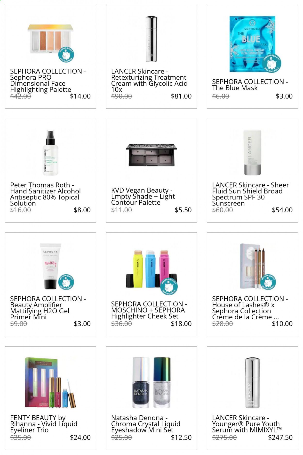 Sephora Weekly Ad Flyer November 1 to November 8